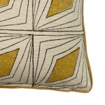 SAMOAN A ΔΙΑΚΟΣΜΗΤΙΚΟ ΜΑΞΙΛΑΡΙ 50x50cm ΒΑΜΒΑΚΙ ΜΠΕΖ DIJON ΒΙΣΚΟΖΗ c540541