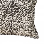 BLACK PEARL ΔΙΑΚΟΣΜΗΤΙΚΟ ΜΑΞΙΛΑΡΙ 40x60cm ΒΑΜΒΑΚΙ ΜΑΥΡΟ ΛΕΥΚΟ ΒΙΣΚΟΖΗ c540542