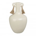 AEGEAN ΒΑΖΟ 21x21x35cm STONEWARE ΜΠΕΖ c540554