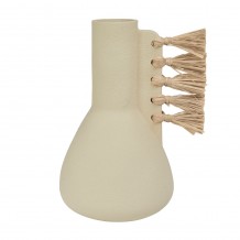 AEGEAN ΒΑΖΟ 24x20x33cm STONEWARE ΜΠΕΖ c540555