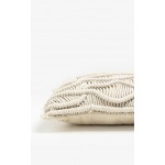 KRISHA ΔΙΑΚΟΣΜΗΤΙΚΟ ΜΑΞΙΛΑΡΙ MACRAME 30x50cm ΒΑΜΒΑΚΙ IVORY POLYESTER c540560