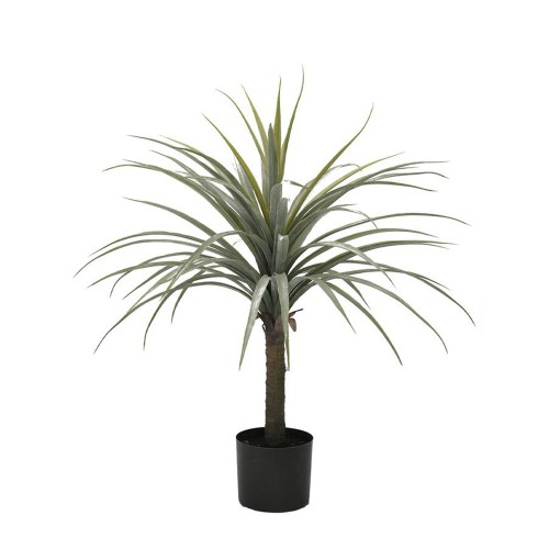 DRAGON ΔΕΝΤΡΟ ΤΕΧΝΗΤΟ ΣΕ ΓΛΑΣΤΡΑ 85cm PVC ΠΡΑΣΙΝΟ PU c540561