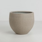 SCILLA ΓΛΑΣΤΡΑ SET 2ΤΜΧ 40x40x34cm ΤΣΙΜΕΝΤΟ ΚΑΦΕ ΑΝΟΙΧΤΟ c540565