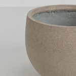 SCILLA ΓΛΑΣΤΡΑ SET 2ΤΜΧ 40x40x34cm ΤΣΙΜΕΝΤΟ ΚΑΦΕ ΑΝΟΙΧΤΟ c540565