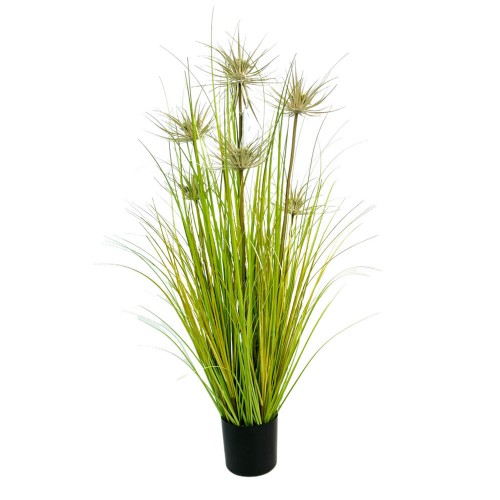 SUNNY FLOWER ΦΥΤΟ ΤΕΧΝΗΤΟ ΣΕ ΓΛΑΣΤΡΑ 90cm PVC ΠΡΑΣΙΝΟ c540575