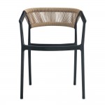 CONCORD ΚΑΡΕΚΛΑ ΜΑΥΡΟ LATTE 55 5x53 5x76cm c540599