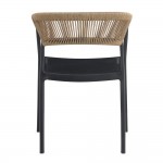 CONCORD ΚΑΡΕΚΛΑ ΜΑΥΡΟ LATTE 55 5x53 5x76cm c540599