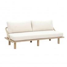 SIESTA ΚΑΝΑΠΕΣ ΚΡΕΒΑΤΙ ΦΥΣΙΚΟ CREAM 180x80x59cm c540600