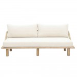 SIESTA ΚΑΝΑΠΕΣ ΚΡΕΒΑΤΙ ΦΥΣΙΚΟ CREAM 180x80x59cm c540600