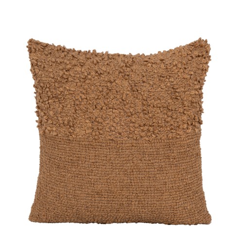 SIMPUL ΔΙΑΚΟΣΜΗΤΙΚΟ ΜΑΞΙΛΑΡΙ 45x45cm ΥΦΑΣΜΑ ΚΑΜΕΛ POLYESTER c540609