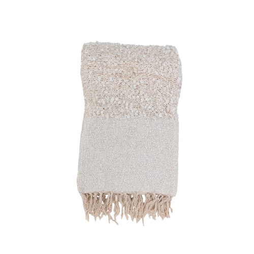 SIMPUL ΡΙΧΤΑΡΙ ΔΙΑΚΟΣΜΗΤΙΚΟ 130x170cm ΥΦΑΣΜΑ ΛΕΥΚΟ ΜΠΕΖ c540611