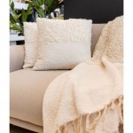 SIMPUL ΡΙΧΤΑΡΙ ΔΙΑΚΟΣΜΗΤΙΚΟ 130x170cm ΥΦΑΣΜΑ ΛΕΥΚΟ ΜΠΕΖ c540611