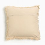 RASUL ΔΙΑΚΟΣΜΗΤΙΚΟ ΜΑΞΙΛΑΡΙ 45x45cm ΥΦΑΣΜΑ ΜΠΕΖ POLYESTER c540617