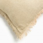 RASUL ΔΙΑΚΟΣΜΗΤΙΚΟ ΜΑΞΙΛΑΡΙ 45x45cm ΥΦΑΣΜΑ ΜΠΕΖ POLYESTER c540617