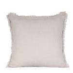 RASUL ΔΙΑΚΟΣΜΗΤΙΚΟ ΜΑΞΙΛΑΡΙ 45x45cm ΥΦΑΣΜΑ ΛΕΥΚΟ POLYESTER c540618