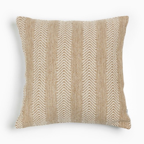 KUNAL ΔΙΑΚΟΣΜΗΤΙΚΟ ΜΑΞΙΛΑΡΙ ΕΞΩΤΕΡΙΚΟΥ ΧΩΡΟΥ 45x45cm ΥΦΑΣΜΑ ΜΠΕΖ POLYESTER c540633