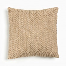 IKAN ΔΙΑΚΟΣΜΗΤΙΚΟ ΜΑΞΙΛΑΡΙ ΕΞΩΤΕΡΙΚΟΥ ΧΩΡΟΥ 45x45cm ΥΦΑΣΜΑ CARAMEL POLYESTER c540634