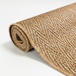 NISHA ΧΑΛΙ ΕΞΩΤΕΡΙΚΟΥ ΧΩΡΟΥ 230x160cm PP ΜΠΕΖ c540637