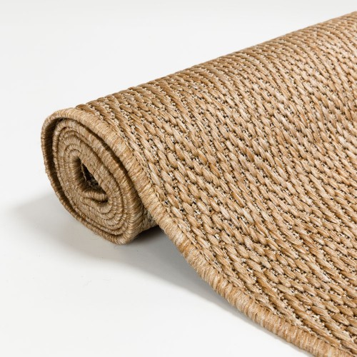 NISHA ΧΑΛΙ ΕΞΩΤΕΡΙΚΟΥ ΧΩΡΟΥ 230x160cm PP ΜΠΕΖ c540637