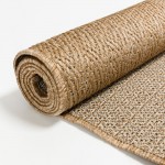 NISHA ΧΑΛΙ ΕΞΩΤΕΡΙΚΟΥ ΧΩΡΟΥ 230x160cm PP ΜΠΕΖ c540637