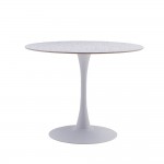 NOUGAT ΤΡΑΠΕΖΙ ΡΟΤΟΝΤΑ TERRAZZO 100x100x75cm c540694