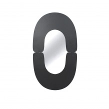 ARCHES ΚΑΘΡΕΠΤΗΣ ΜΑΥΡΟ ΜΑΤ 45 5x2x80cm c540696