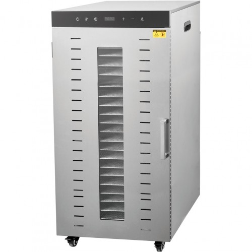 Αποξηραντής για 24 σχάρες 40x28cm έως 24Kg 3 βεντυλατέρ amp LED φωτισμός 2KW 46 5x57xΥ82cm KARAMCO 2 c540724