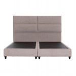 ΚΡΕΒΑΤΙ ΥΠΕΡΔΙΠΛΟ MILO ΑΠΟ ΜΠΕΖ ΥΦΑΣΜΑ HM628 32 ΓΙΑ ΣΤΡΩΜΑ 180x200 εκ c540766