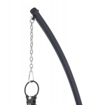 ΚΡΕΜΑΣΤΗ ΦΩΛΙΑ AUGUST ΜΑΚΡΑΜΕ-ΜΕΤΑΛΛΟ ΑΝΘΡΑΚΙ HM5922 10 123x113x145Υεκ c540780