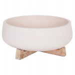 ΓΛΑΣΤΡΑ ΕΣ ΧΩΡΟΥ FRELLO HM4674 02M ΛΕΥΚΟ FIBER CEMENT--TEAK ΒΑΣΗ 27x26 5x12Υεκ c540790