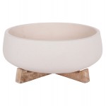 ΓΛΑΣΤΡΑ ΕΣ ΧΩΡΟΥ FRELLO HM4674 02M ΛΕΥΚΟ FIBER CEMENT--TEAK ΒΑΣΗ 27x26 5x12Υεκ c540790