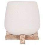 ΓΛΑΣΤΡΑ ΕΣ ΧΩΡΟΥ FRELLO HM4674 02S ΛΕΥΚΟ FIBER CEMENT--TEAK ΒΑΣΗ 14 5x14 5x16Υεκ c540791