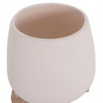 ΓΛΑΣΤΡΑ ΕΣ ΧΩΡΟΥ FRELLO HM4674 02S ΛΕΥΚΟ FIBER CEMENT--TEAK ΒΑΣΗ 14 5x14 5x16Υεκ c540791