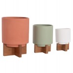 ΣΕΤ 3 ΓΛΑΣΤΡΕΣ ΜΕ TEAK ΒΑΣΕΙΣ TANTI HM4685 FIBER CEMENT ΣΕ 3 ΧΡΩΜΑΤΑ c540792