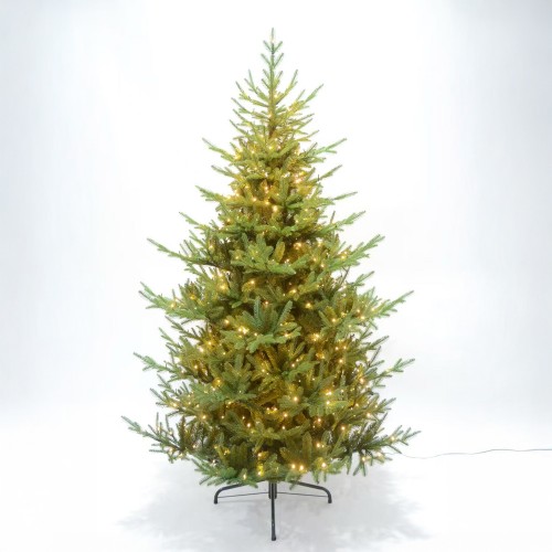 NATALE GLOW ΧΡΙΣΤΟΥΓΕΝΝΙΑΤΙΚΟ ΔΕΝΤΡΟ LED ΦΩΤΑ 155x155x210cm PE PVC ΠΡΑΣΙΝΟ LED COPPER c540808