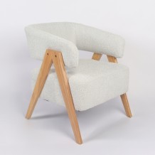 LAMDA ΠΟΛΥΘΡΟΝΑ BEIGE ΦΥΣΙΚΟ 74x67x66cm c540816