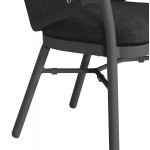 ΠΟΛΥΘΡΟΝΑ ΤΡΑΠΕΖΑΡΙΑΣ XANTION ΗM6472 01 ΓΚΡΙ ΑΛΟΥΜΙΝΙΟ-ΣΧΟΙΝΙ-ΜΑΞΙΛΑΡΙ 59x60x78Υεκ c540847