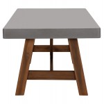 ΤΡΑΠΕΖΙ ΤΡΑΠΕΖΑΡΙΑΣ MAEVE HM6575 01 ΓΚΡΙ ΤΣΙΜΕΝΤΟ--ΞΥΛΟ ΑΚΑΚΙΑΣ 200x100x75Υεκ c540930