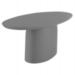 ΤΡΑΠΕΖΙ ΤΡΑΠΕΖΑΡΙΑΣ ΟΒΑΛ BRECCAN HM6577 01 ΓΚΡΙ ΤΣΙΜΕΝΤΟ 240x100x75Υεκ c540933