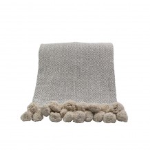 KITTEN ΡΙΧΤΑΡΙ ΔΙΑΚΟΣΜΗΤΙΚΟ 130x170cm ΒΑΜΒΑΚΙ ΓΚΡΙ ΜΠΕΖ POLYESTER c541136