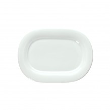 Σετ 6 πιάτα οβάλ πορσελάνης σειρά THESIS  λευκά 29x21cm c54138 Σετ 6 πιάτα οβάλ πορσελάνης σειρά THESIS  λευκά 29x21cm c54138