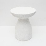 MY SUMMER SIDE TABLE ΛΕΥΚΟ 40 5x40 5x48 5cm c541599