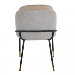 ASTON ΚΑΡΕΚΛΑ ΓΚΡΙ ΑΝΟΙΧΤΟ ΜΑΥΡΟ 55x55x78cm SET 4τμχ c541605