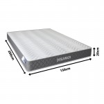 Στρώμα Dreamer pakoworld pocket spring compressed διπλής όψης 20cm 150x200εκ c541639