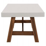 ΤΡΑΠΕΖΙ ΤΡΑΠΕΖΑΡΙΑΣ MAEVE HM6575 02 ΜΠΕΖ FIBER CEMENT--ΞΥΛΟ ΑΚΑΚΙΑΣ 200x100x75Υεκ c541653