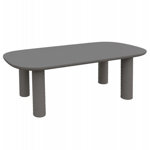 ΤΡΑΠΕΖΙ ΤΡΑΠΕΖΑΡΙΑΣ KIORA HM6597 01 ΓΚΡΙ FIBER CEMENT 200x100x75Υεκ c541657