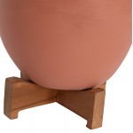 ΓΛΑΣΤΡΕΣ ΣΕΤ 2ΤΜΧ SEON HM4686 08 TERRACOTTA ΣΕ ΛΕΥΚΟ ΤΕΡΑΚΟΤΑ--TEAK ΒΑΣΗ c541717