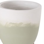 ΓΛΑΣΤΡΕΣ ΣΕΤ 2ΤΜΧ SEON HM4686 09 TERRACOTTA ΣΕ ΛΕΥΚΟ ΠΡΑΣΙΝΟ--TEAK ΒΑΣΗ c541718