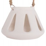 ΕΠΙΤΡΑΠΕΖΙΟ ΦΑΝΑΡΙ ERANTYL HM4696 02S ΛΕΥΚΟ FIBER CEMENT ΧΕΡΟΥΛΙ RATTAN Φ25x17Yεκ c541728