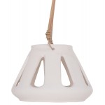 ΕΠΙΤΡΑΠΕΖΙΟ ΦΑΝΑΡΙ ERANTYL HM4696 02S ΛΕΥΚΟ FIBER CEMENT ΧΕΡΟΥΛΙ RATTAN Φ25x17Yεκ c541728